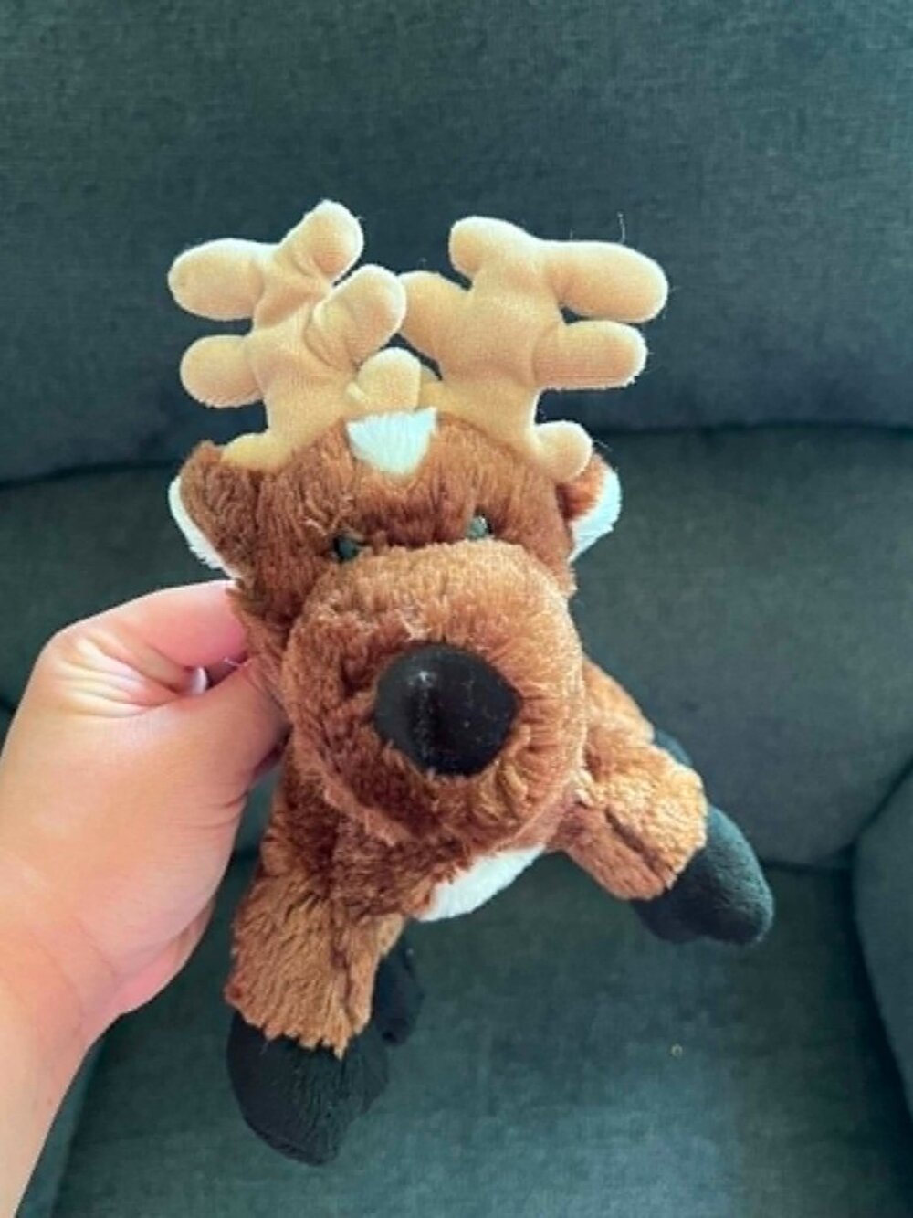 GANZ Webkinz Reindeer Plush 9" HM137 Stuffed Animal